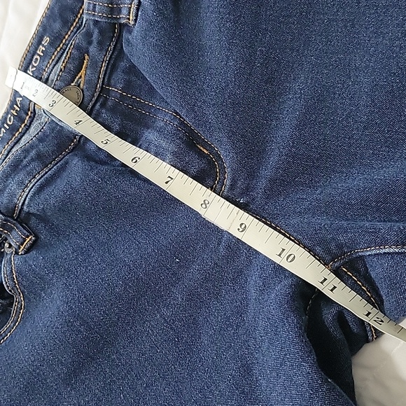 Michael Kors  Womens Skinny Capri Jeans 6 Blue Mid Rise - Picture 7 of 8